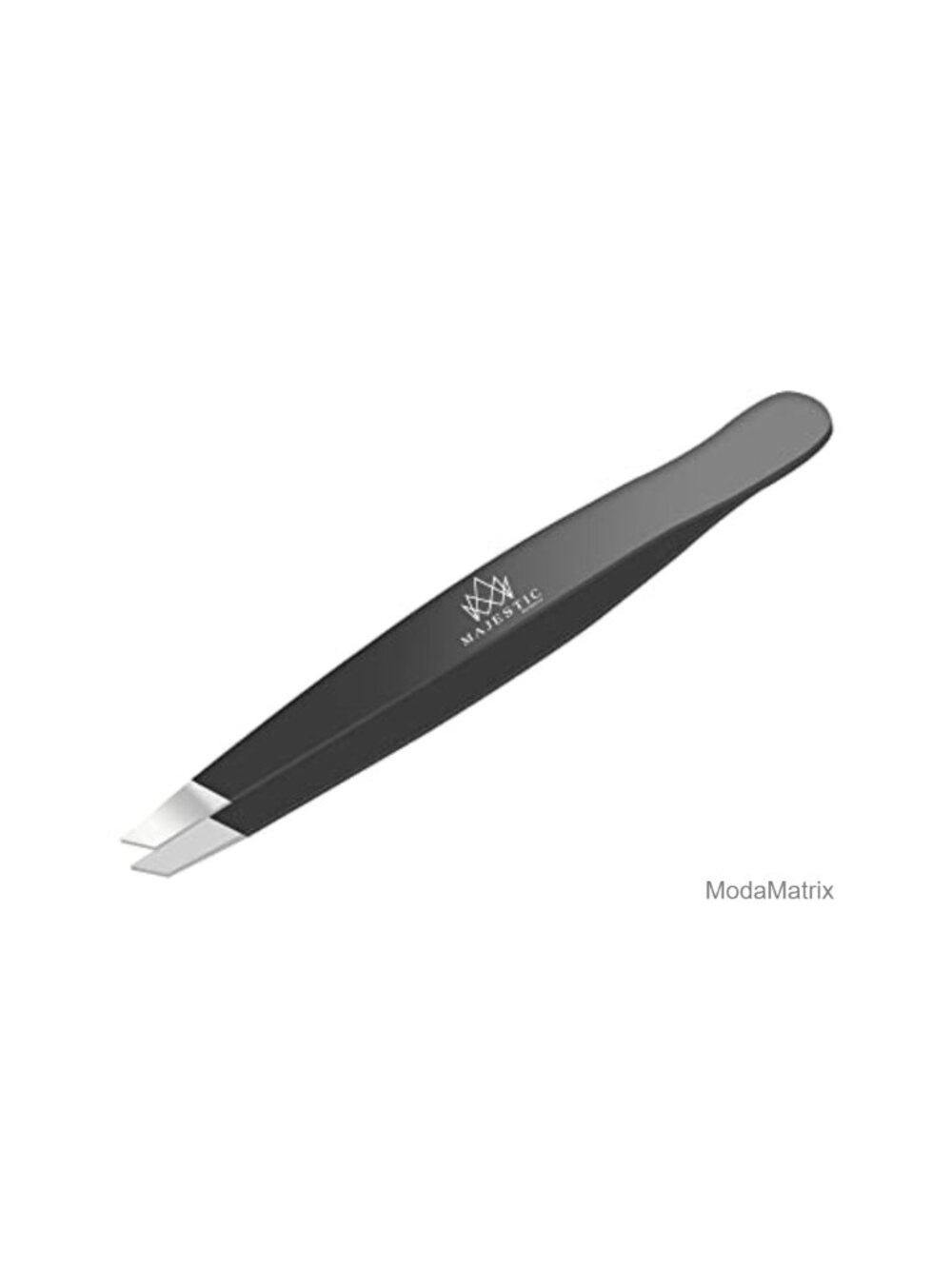 Slant Tweezers Pointed Precision Stainless Steel Ingrown Hair Eyebrow